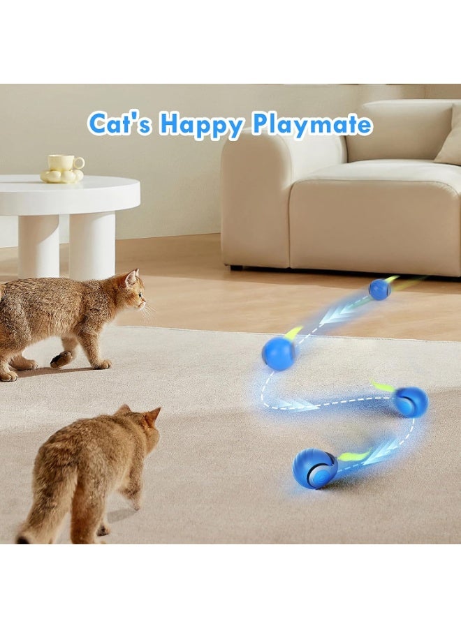 🎾 Speedy Tail Interactive Cat Toy – Auto-Rolling Adjustable Smart Ball for Indoor Cats - Image 3