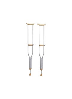 AKM Underarm Crutch With Adjustable Height  Is Suitable For Adults  Seniors  Elderly  Patients  And Individuals With Bone Fractures Tches  - Image 1