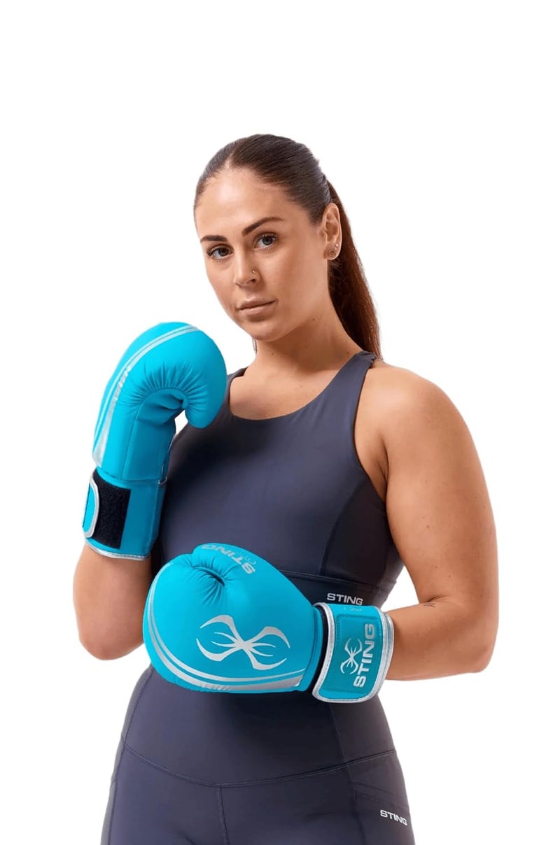 Sting Aurora Women's Boxing Gloves (12OZ, Aqua) - Image 4