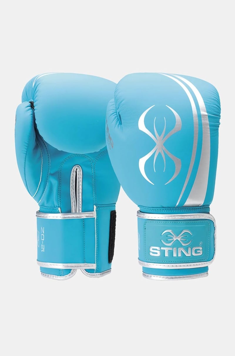 Sting Aurora Women's Boxing Gloves (12OZ, Aqua) - Image 1