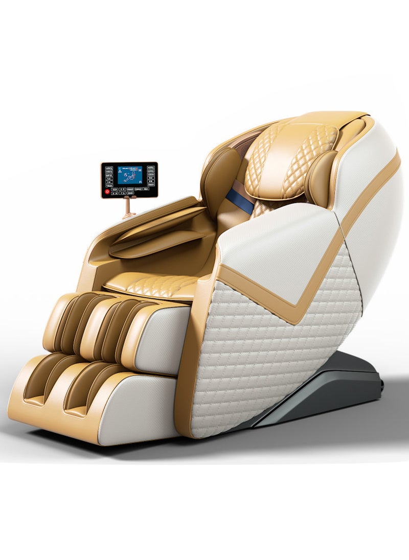إي تي جي كرسي تدليك كهربائي ذكي فاخر - تدليك 4D كامل الجسم متعدد الوظائف دليل SL المتلاعب للاستخدام المنزلي - تصميم كبسولة الفضاء - Image 1
