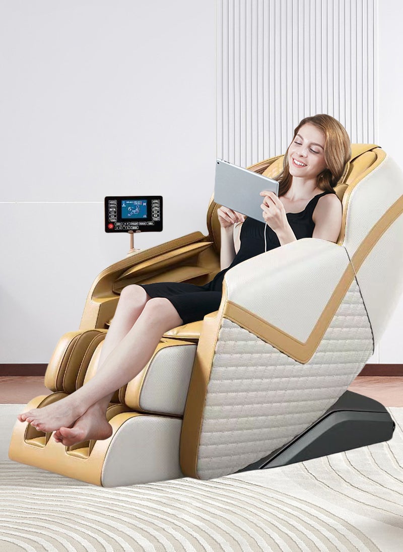 إي تي جي كرسي تدليك كهربائي ذكي فاخر - تدليك 4D كامل الجسم متعدد الوظائف دليل SL المتلاعب للاستخدام المنزلي - تصميم كبسولة الفضاء - Image 2