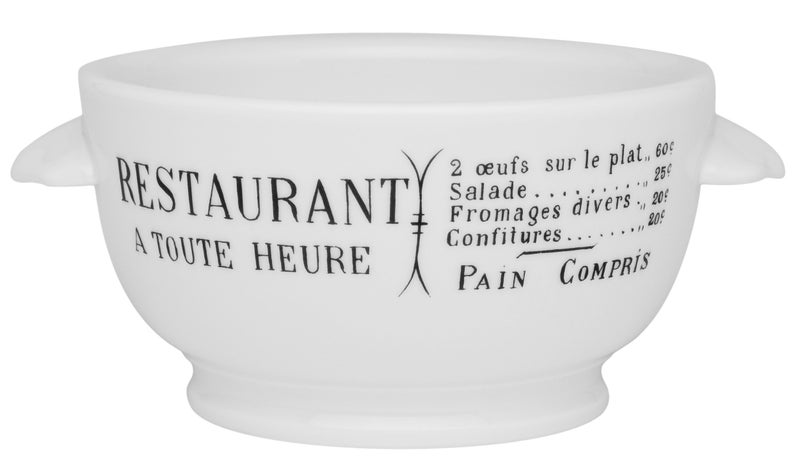 Pillivuyt Pillivuyt Brasserie Eared Onion Soup Bowl  15 Ounce Capacity - Image 1