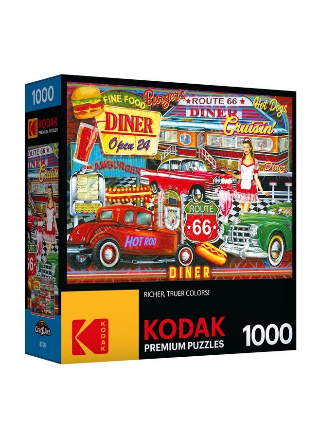 RoseArt RoseArt - Kodak Premium - 50's Diner - 1000 Piece Jigsaw Puzzle for Adults - Image 2