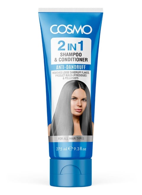 2 In 1 Shampoo And Conditioner Anti Dandruff 275 Ml