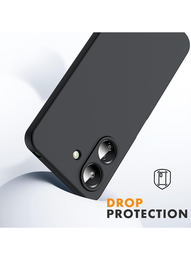 حافظة لهاتف Xiaomi Redmi 13C، غطاء نحيف ناعم من مادة TPU غير اللامعة، غطاء خفيف الوزن مقاوم للصدمات - Image 4