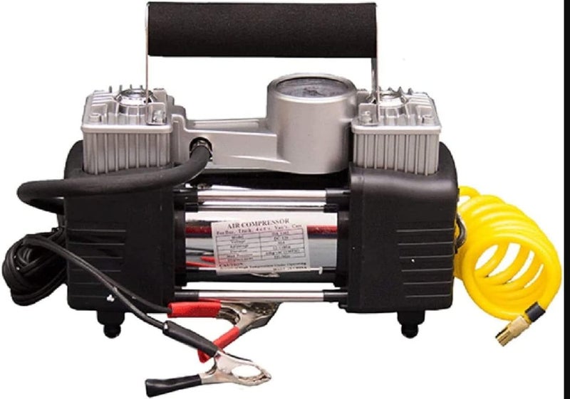 Sulfar Ultra Heavy Duty 2 Cylinder 12V Auto Air Compressor 85 Liter Per Minute - Image 3