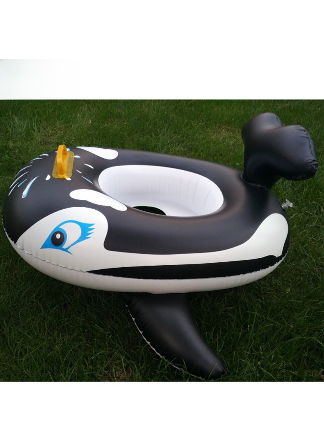 Generic Children's Swimming Ring Water Floating Seat Circle 20 Animal Patterns Direct Sale From Outdoor Sports Swimming Aid-Color:Dinosaur (powder) - Image 4