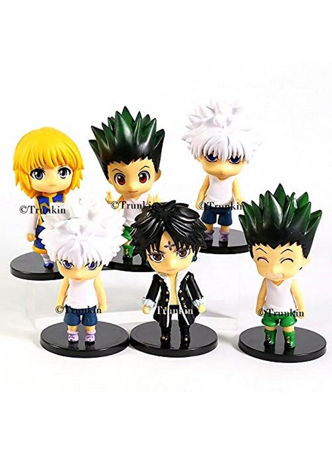 Trunkin - Trunkin | Hunter X Hunter Gon Freecss Killua Zoldyck Kurapika | Cute Pvc Action Figures Toys Set 10Cm Rubber Figurines,Multicolor - Image 1