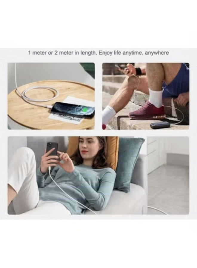 top 27W USB-C to Lightning Fast Charging Cable – 2M– High-Speed Charging – Compatible with 14/13/12/11/X/8/SE, iPad - Image 5