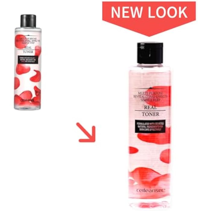 Celleanser Real Toner-Facial Toner with Rose Extract for Soothing, Balancing and Hydrating Skin, Alcohol-Free, Vegan, 6.76 oz - Image 2