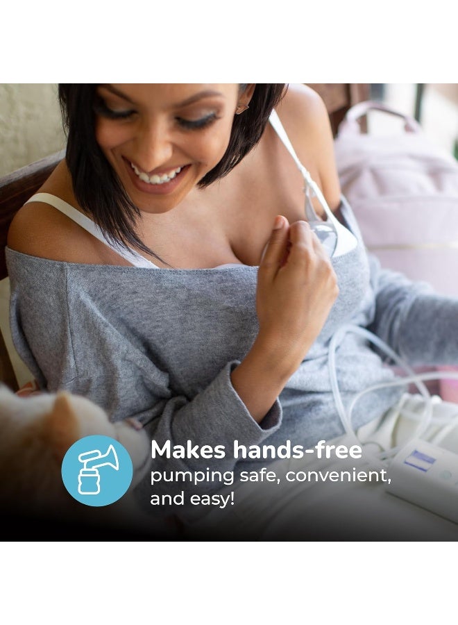 Spectra - CaraCups Wearable Milk Collection - Compatible with  Breast Pumps - 28mm - Image 3