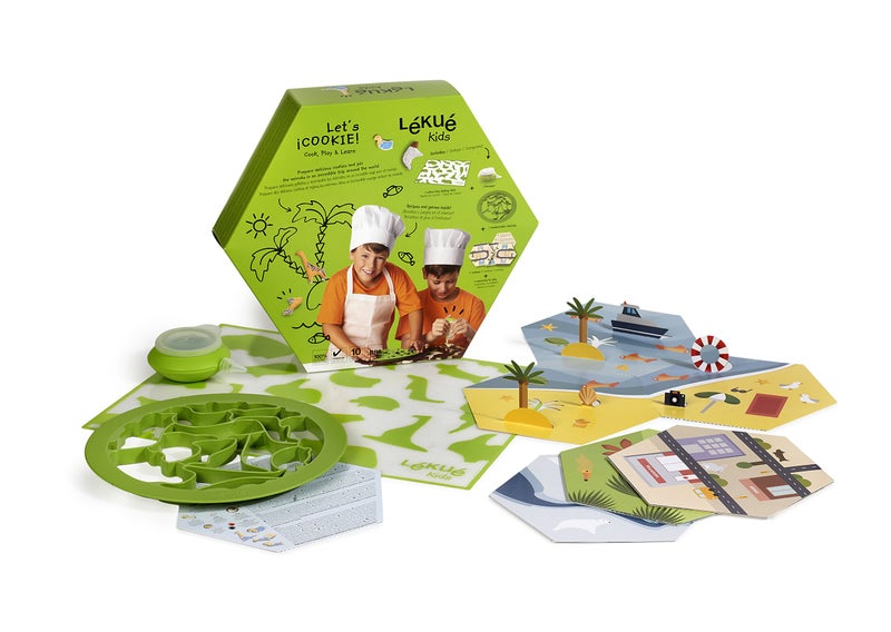 Lekue Lekue 3000087SURM017 Lets Cookie Kit Cookie Making kit NA