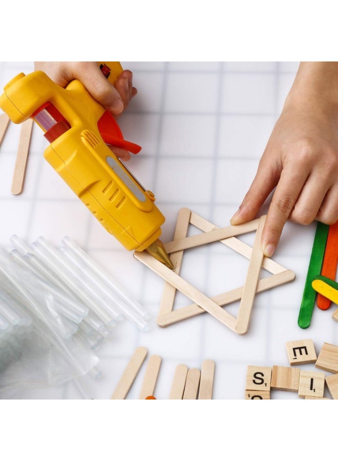 اعواد مسدس الشمع، 20 قطعة مقاس 11.2 ملم × 200 ملم، اصابع شمع لاصقة تذوب بمسدس الشمع الساخن - Image 4