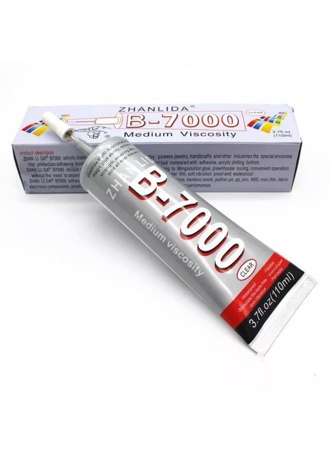 transparent glue b7000 size 110 ml