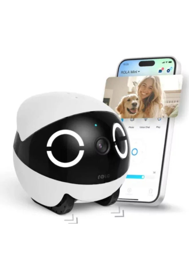 Enabot ROLA Mini Companion Robot | 2K Camera | 5000mAh Battery - Image 1