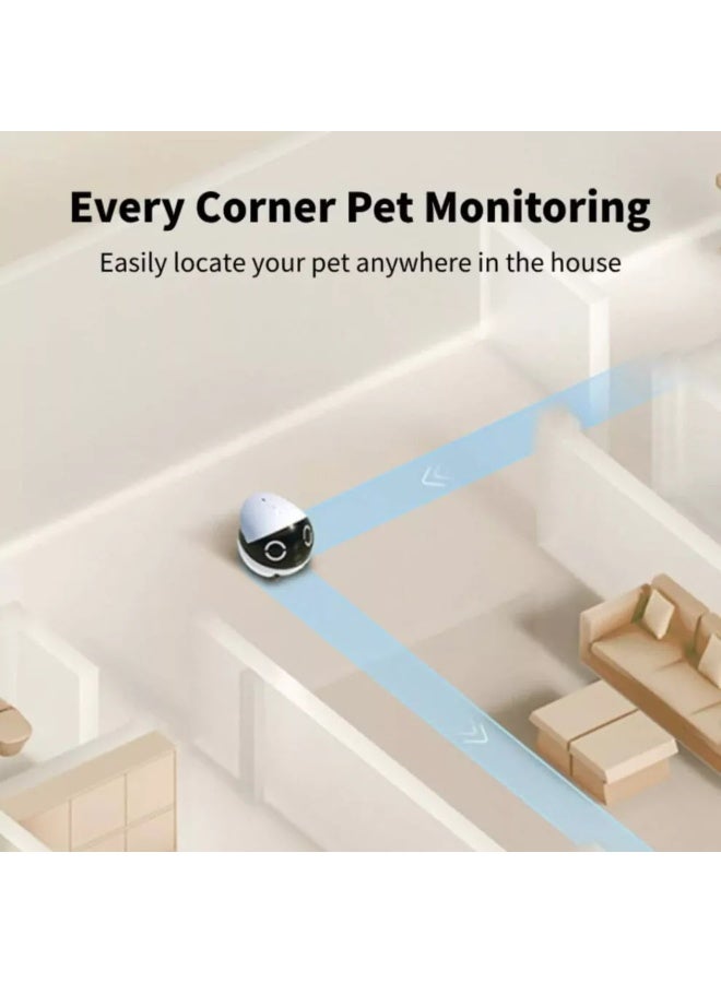 Enabot ROLA Mini Companion Robot | 2K Camera | 5000mAh Battery - Image 3