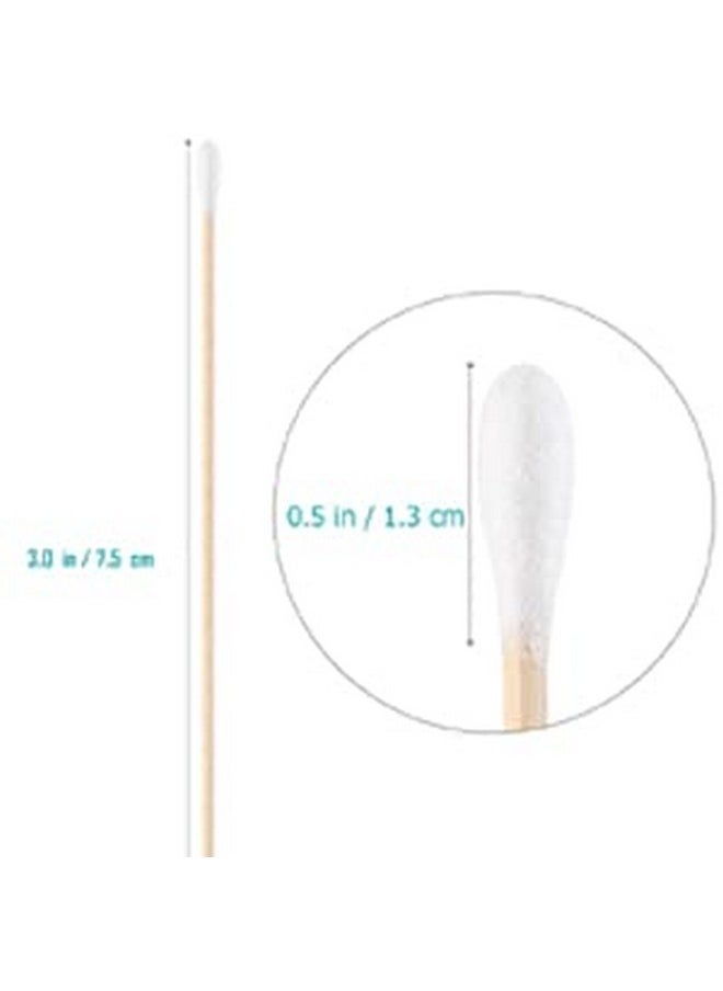 Generic 600 Buds Ear Cleaning Buds Wooden Cotton Swabs Eco Friendly Ear Swabs for Removing Ear Wax, Baby Care, Art & Craft etc. 100% Pure Cotton Buds (600 Buds)  - Image 2