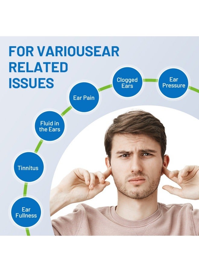 general Electric ear pressure relief device, clogging device, balance ear pressure, improve tinnitus and earache, airplane travel - Image 3