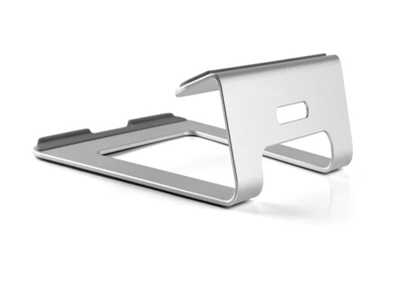 Golden Aluminum Alloy Laptop Stand 11 To 15 Inch With Cooling And Cable Management - Image 2