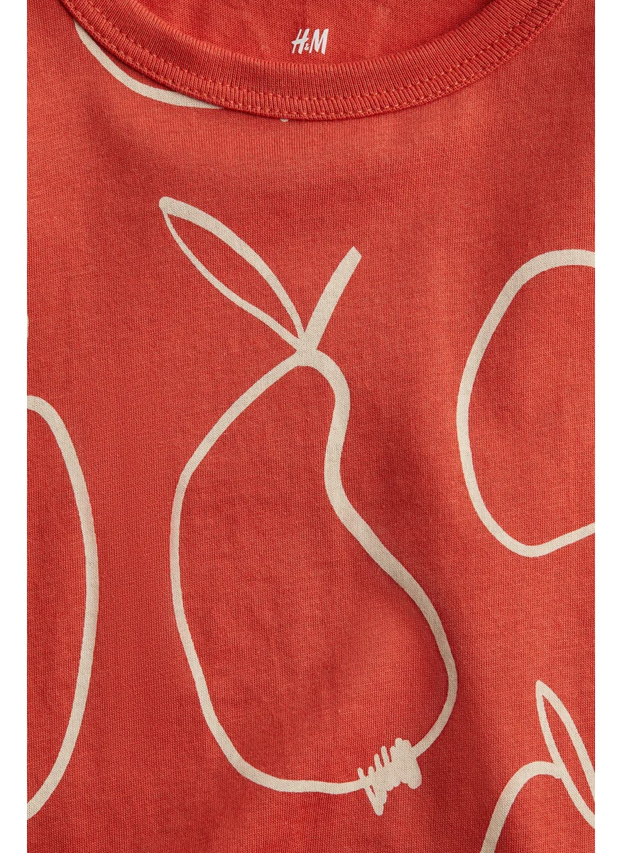 اتش اند ام Printed Cotton T-Shirt