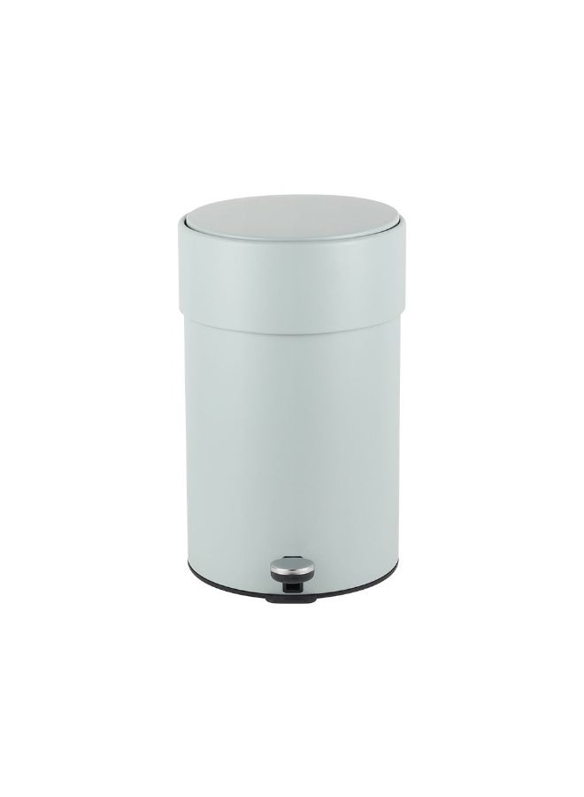 DANUBE HOME Falcon 20L Pedal Bin Cowl Neck with Inner Bucket – Modern Foot-Operated Trash Can for Kitchen, Office, Bathroom, Home – Durable, Stainless Steel Pedal Bin Blue 31 X 48.6 HCM  - Image 3