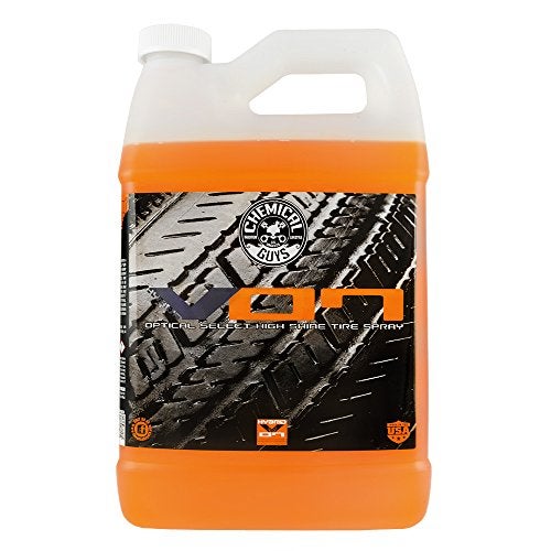 Chemical Guys TVD808 Hybrid V07 Optical Select Wet Tire Shine and Trim Dressing (Works on Trim, Tires, and Rubber) Safe for Cars, Trucks, Motorcycles, RVs & More, 128 fl oz (1 Gallon) - Image 1