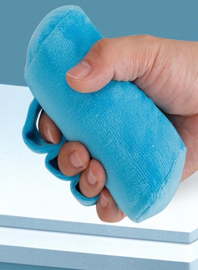 Baluue Hand Gripper Strengthener with Finger Separator Cushion Pads - Soft Plush Anti-Slip Grip Aid for Independent Finger Training and Stroke Recovery - for Elderly, Bedridden Patients - Image 4