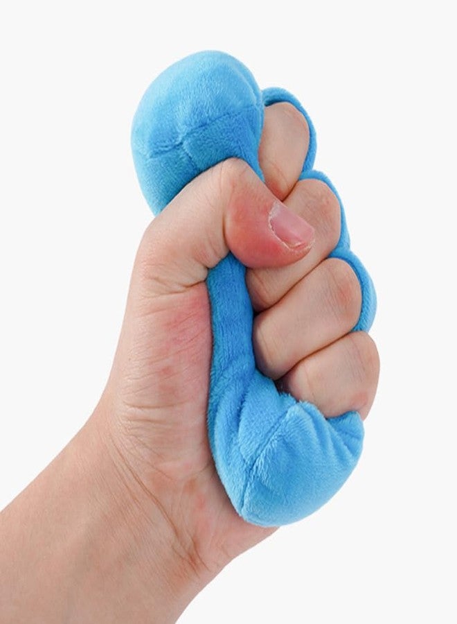 Baluue Hand Gripper Strengthener with Finger Separator Cushion Pads - Soft Plush Anti-Slip Grip Aid for Independent Finger Training and Stroke Recovery - for Elderly, Bedridden Patients - Image 3