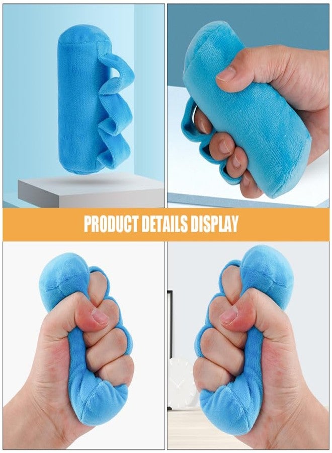 Baluue Hand Gripper Strengthener with Finger Separator Cushion Pads - Soft Plush Anti-Slip Grip Aid for Independent Finger Training and Stroke Recovery - for Elderly, Bedridden Patients - Image 5
