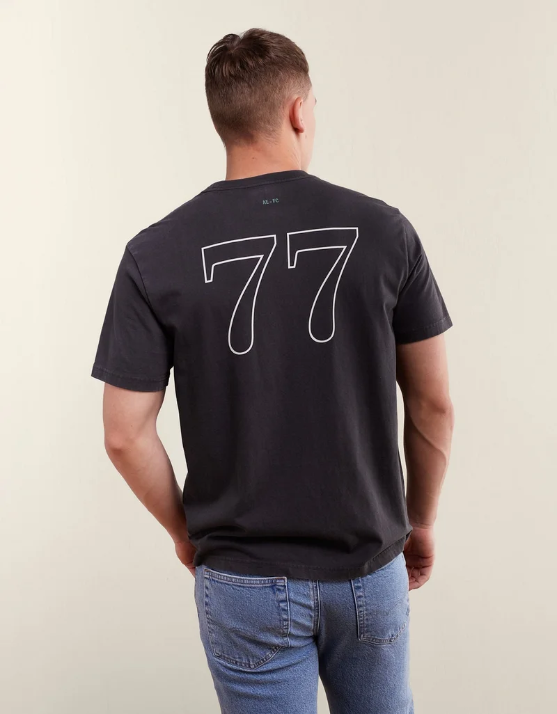 American Eagle  AE Running Club Graphic T-Shirt  | Best Price UAE