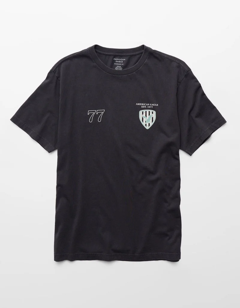 American Eagle  AE Running Club Graphic T-Shirt  | Best Price UAE