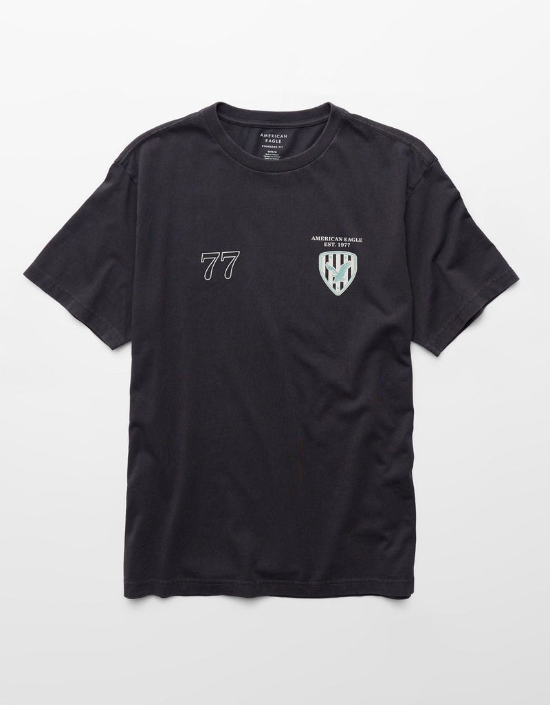 American Eagle AE Running Club Graphic T-Shirt - Image 3