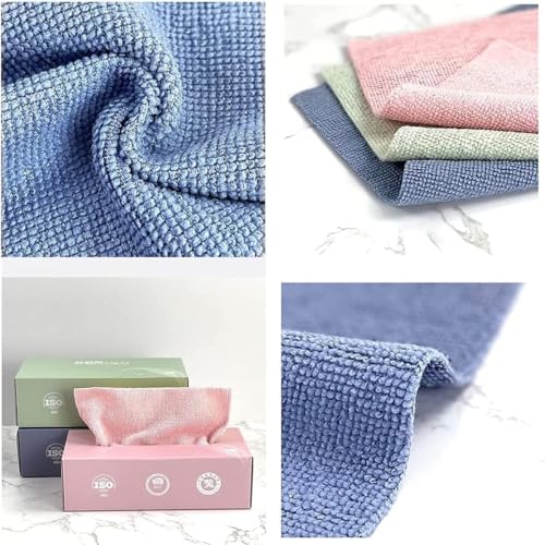 ATIRAMANIYA Essentials Reusable Microfiber Cleaning & Drying Wipes For Home Kitchen & Office Multifunctional Cleaning Rag Uper Soft Lint & Streak Free Absorbent Cleaning Cloths (Multicolor)(Pack Of 1) - Image 4