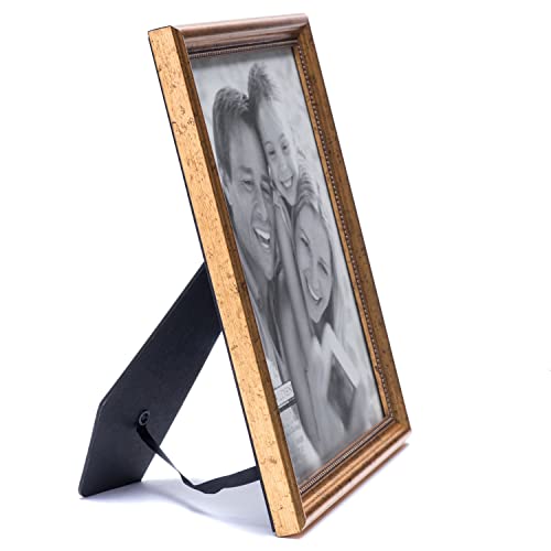 Malden إطار صور خشبي كلاسيكي من مالدن إنترناشيونال ديزاينز، 8x10، ذهبي - Image 2