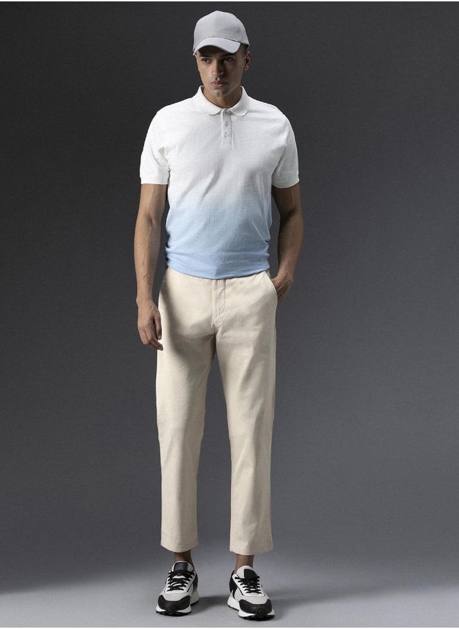 HIGH STAR - Men Beige Trousers - Image 1