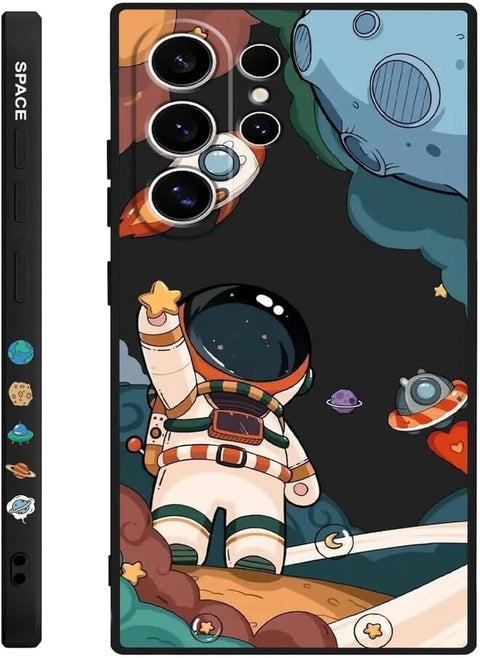 Fekra for Samsung Galaxy S24 Ultra Case, Creative Pattern Design Phone Cover Drop Protection Soft Ultra Thin Scratch Resistant Microfiber Lining Inner for Galaxy S24 Ultra