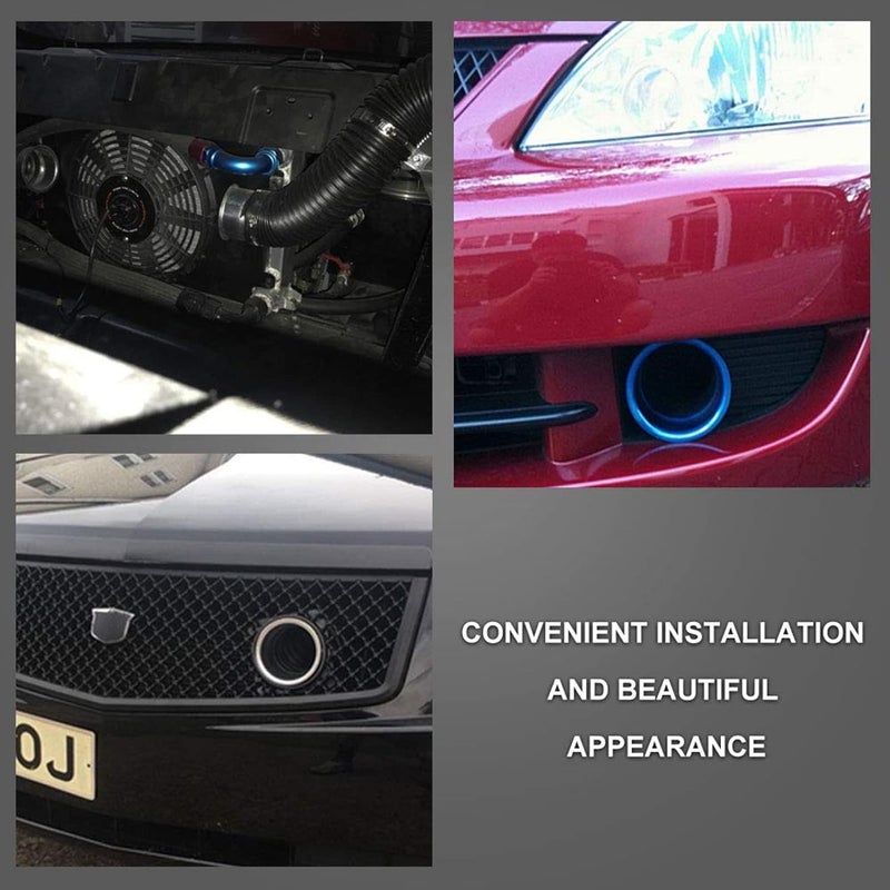 AUTO MT Turbine Intake Guide 76MM 3inch Adjustable Flexible Hose Car Cold Air Turbo Inlet Universal Pipe (RED-FLEXIBLE) - Image 5