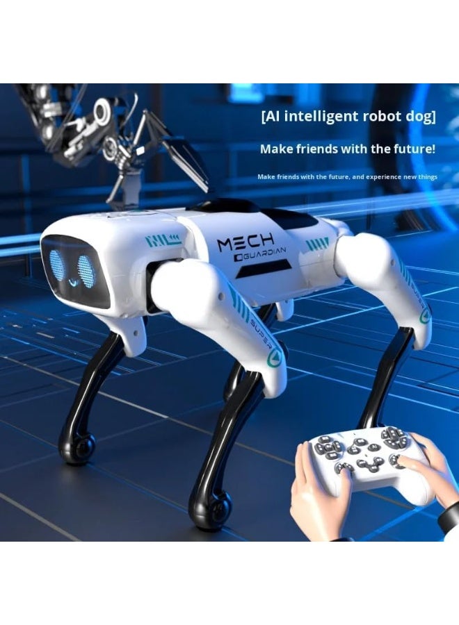 DmarQa RC Robot Dog Toy | Intelligent Remote Control Mech Puppy with Walking, Music & Lights - Image 5