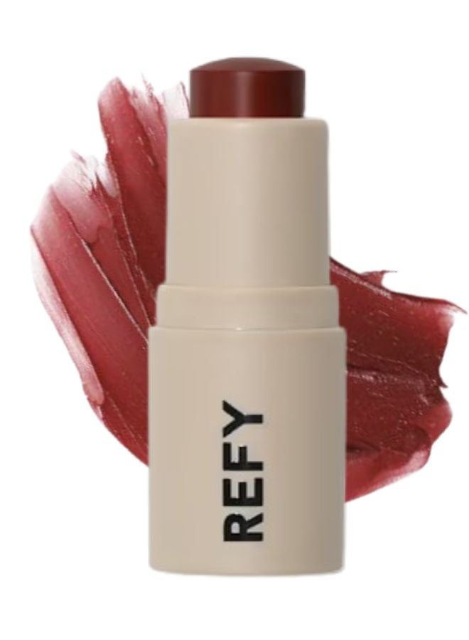 REFY Lip Blush – Canyon | Deep Reddy Brown, Soft-Blur Hydrating Tint, 0.16 oz / 4.7 g - Image 1