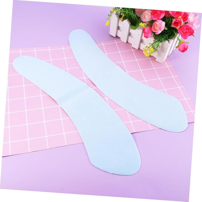 Sky Blue Toilet Seat Cushions Soft Warm Stickers Easy Install Bathroom Accessories for Winter - Image 3