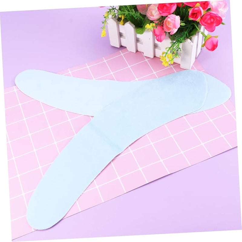 Sky Blue Toilet Seat Cushions Soft Warm Stickers Easy Install Bathroom Accessories for Winter - Image 5