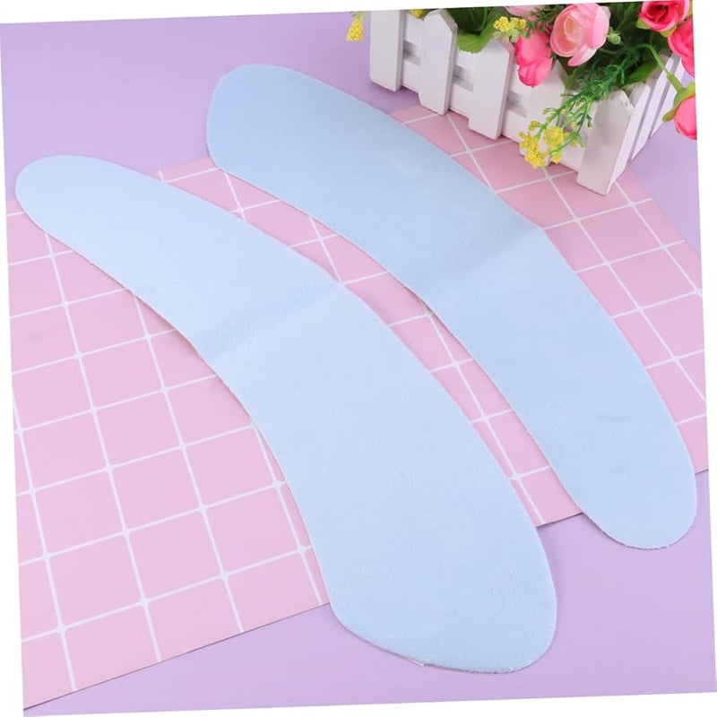 Sky Blue Toilet Seat Cushions Soft Warm Stickers Easy Install Bathroom Accessories for Winter - Image 4