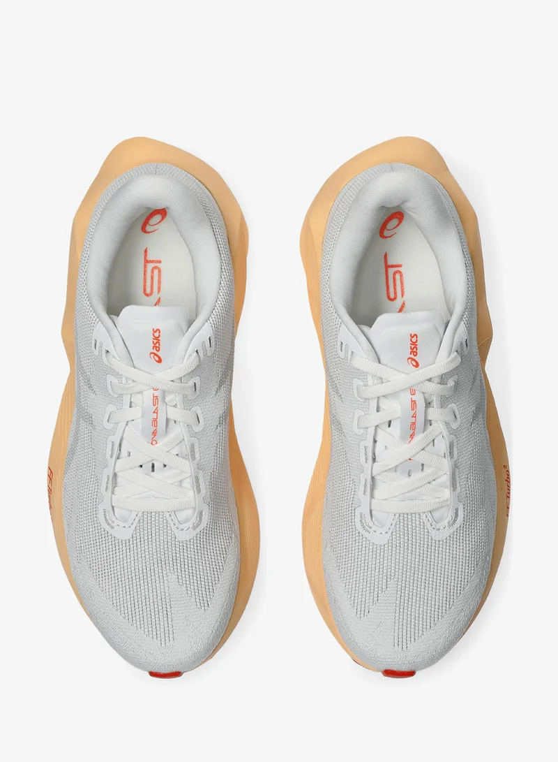 Asics WHITE/VIVID CORAL Novablast 6 for Women | Best Price UAE