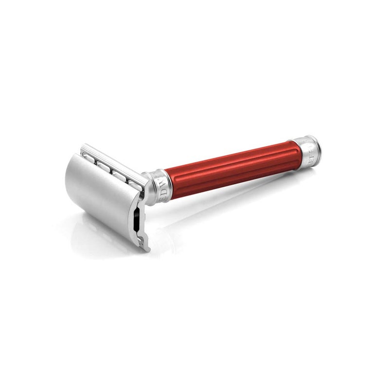 Edwin Jagger 3ONE6 Steel Razor Red