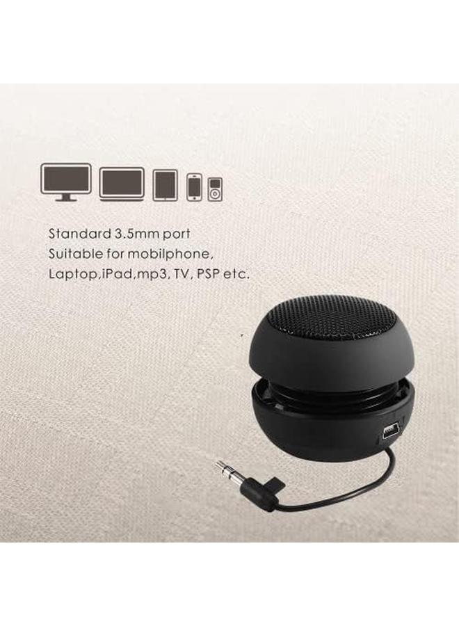 KASTWAVE Mini Speaker Portable Speaker Built In 3.5Mm Aux Audio Jack Plug Hd Stereo Sound Rechargeable Outdoor Speaker For Ipad Smart Phone Computer - Image 4