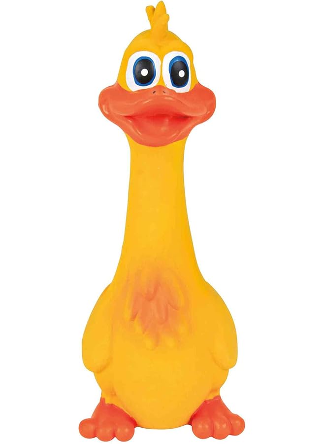 تريكسي لعبة البطة اللاتكس ذات صوت الحيوان الأصلي للكلاب 20 سم - Image 1