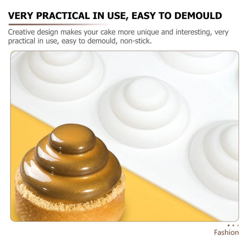 Mini Silicone Cake Mold Nonstick Baking Pan For Mousse Dessert Decoration - Image 5