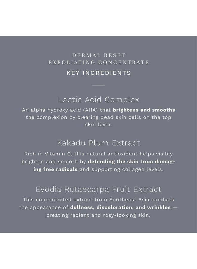 City Beauty Dermal Reset Exfoliating Concentrate - Aha Lactic Acid Daily Facial Exfoliant - Solution For Wrinkles, Texture, Discoloration, & Pores - Anti-Aging Cruelty-Free Skin Care - Image 4
