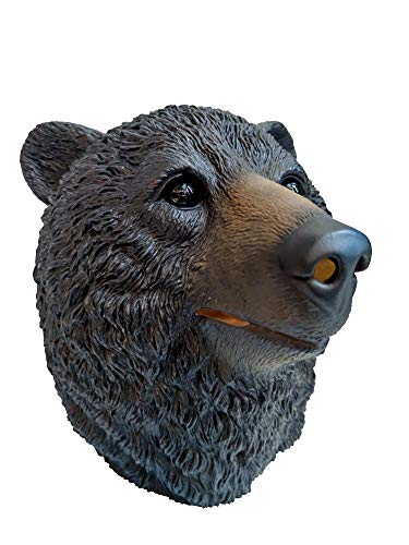 AQKILO Black Bear Mask Wild Animal Latex Full Head Realistic Masks Fancy Dress for Halloween Carnival Costume Party - Image 4